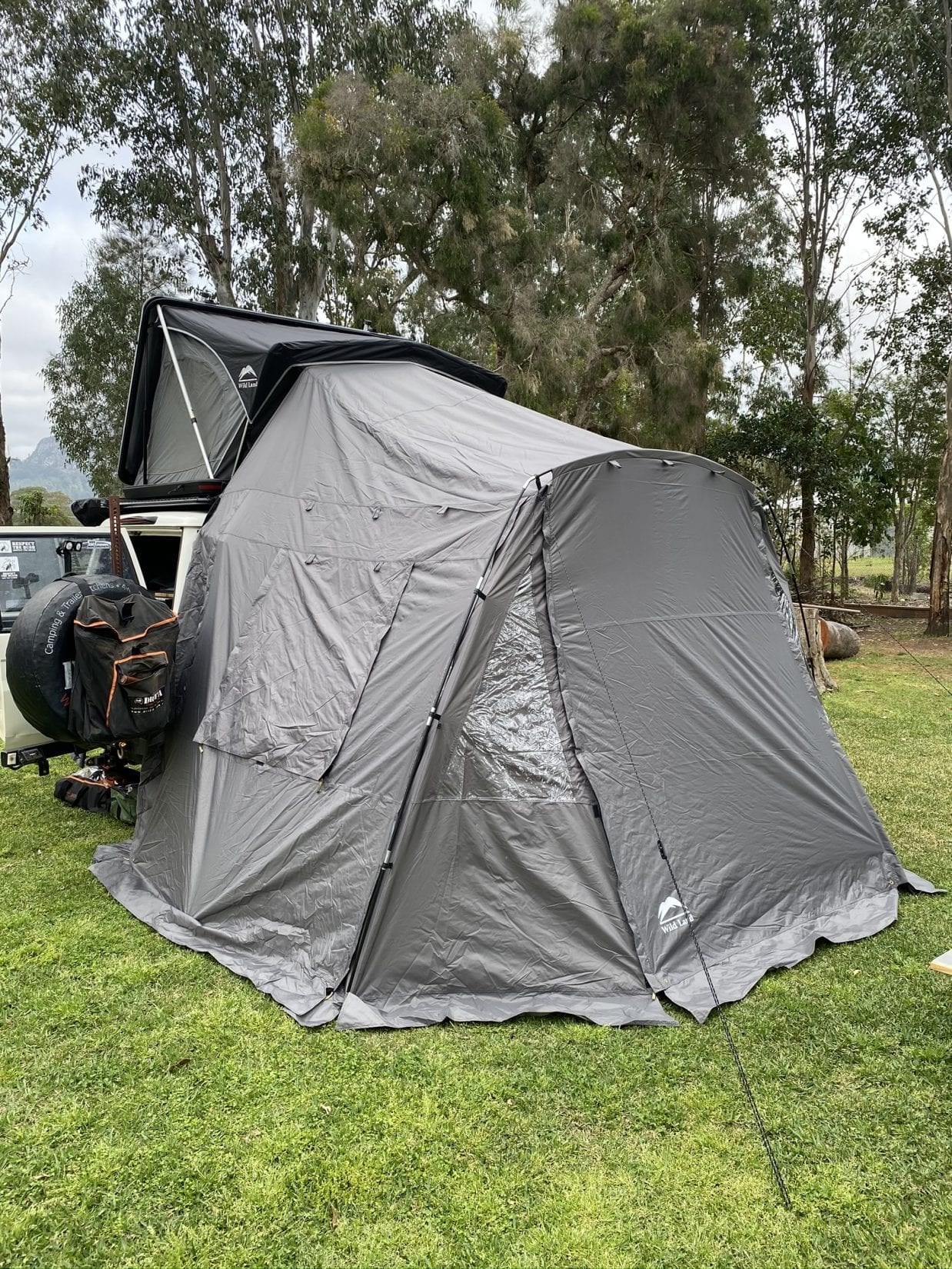 roof top tent europe WILD LAND ROOF TOP TENT ANNEX – Drifta Camping & 4WD Europe