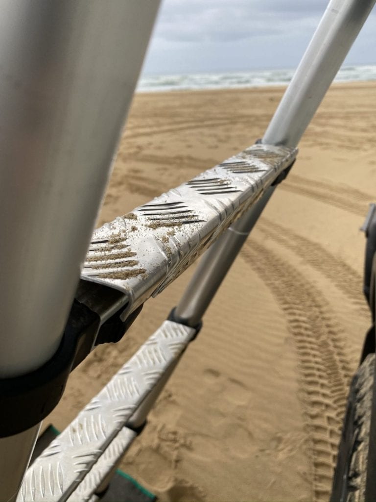 ROOF TOP TENT LADDER STEP UPGRADE