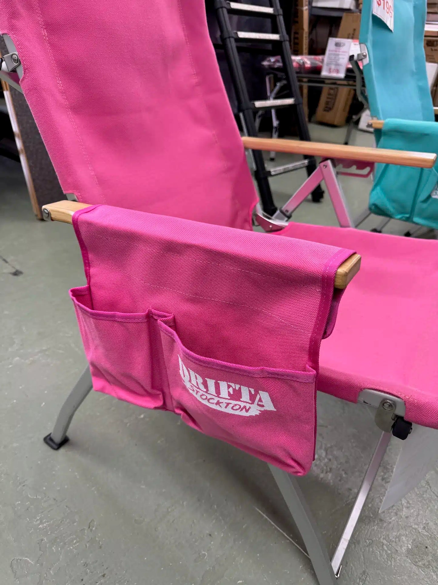 CANVAS DRINK HOLDER POCKET FOR DELUXE CHAIR