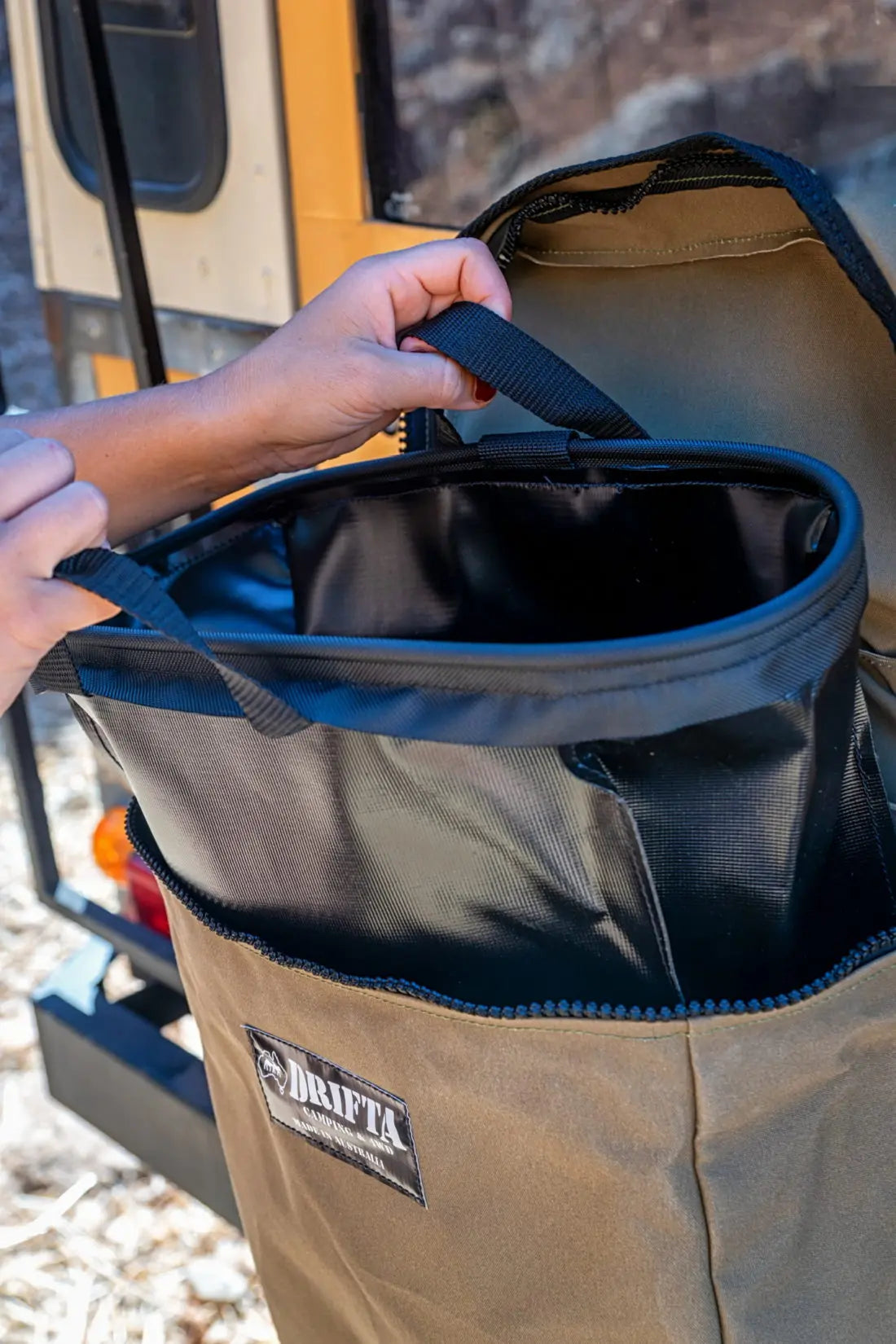 JERRY CAN RUBBISH BAG DRIFTA