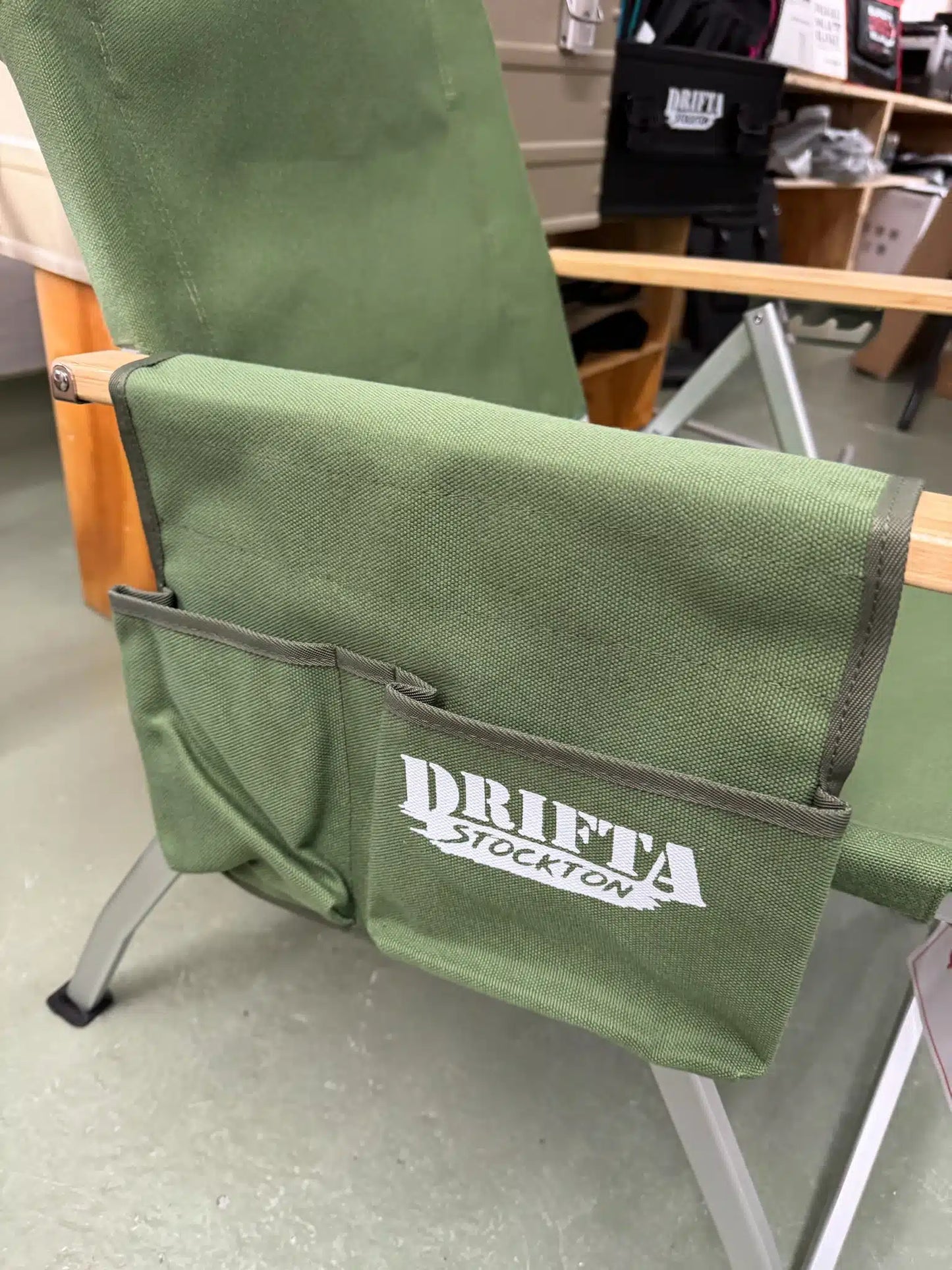 CANVAS DRINK HOLDER POCKET FOR DELUXE CHAIR