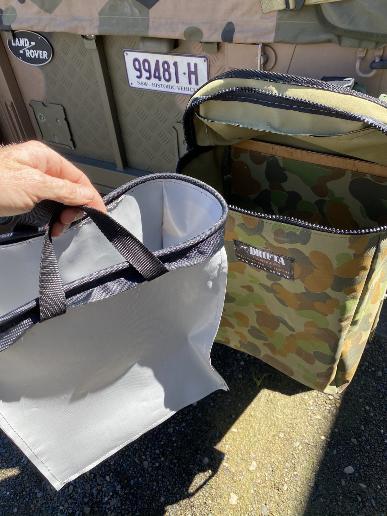 JERRY CAN RUBBISH BAG DRIFTA