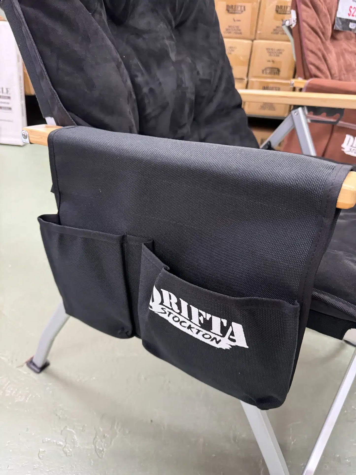 CANVAS DRINK HOLDER POCKET FOR DELUXE CHAIR