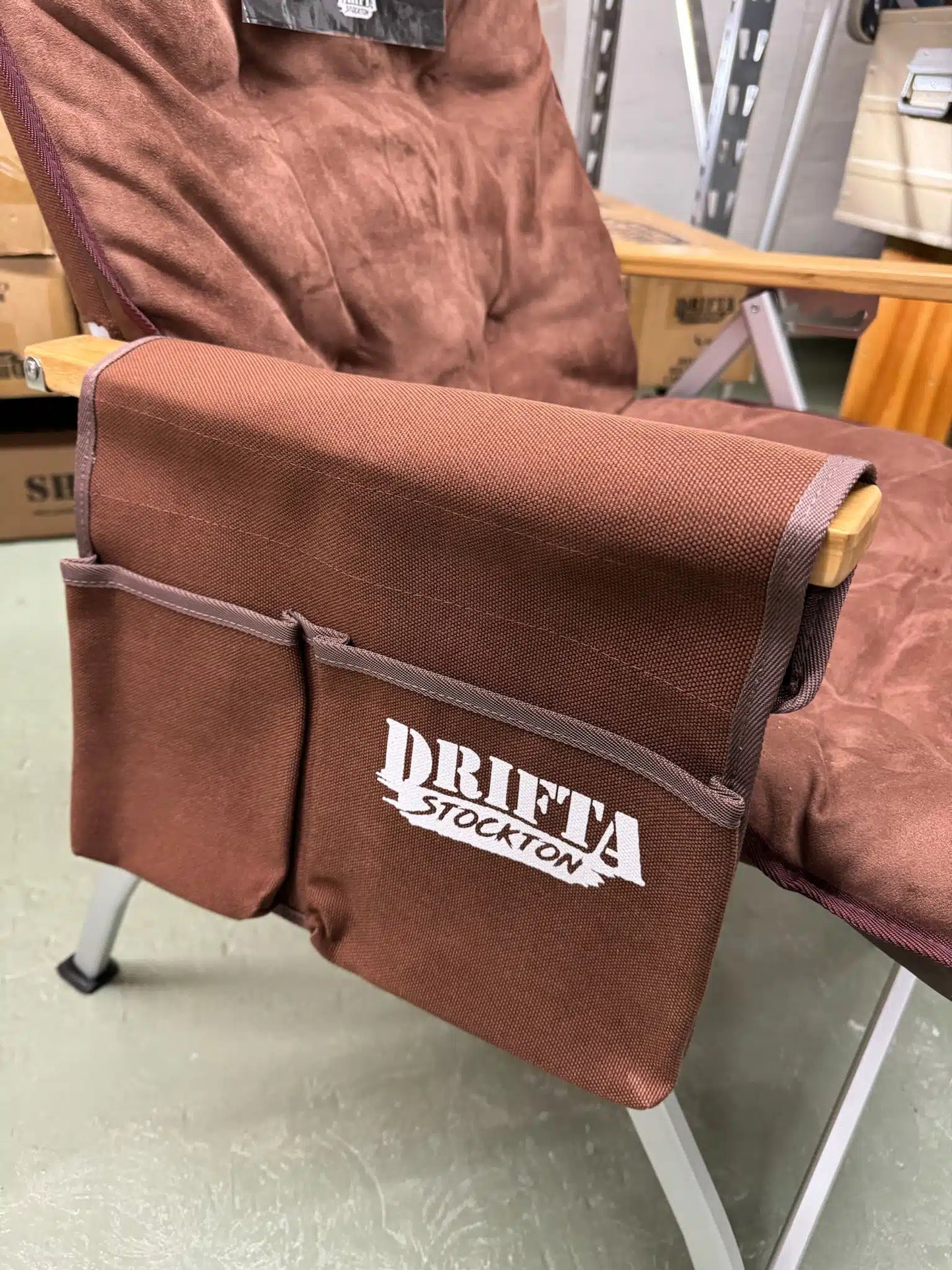 CANVAS DRINK HOLDER POCKET FOR DELUXE CHAIR