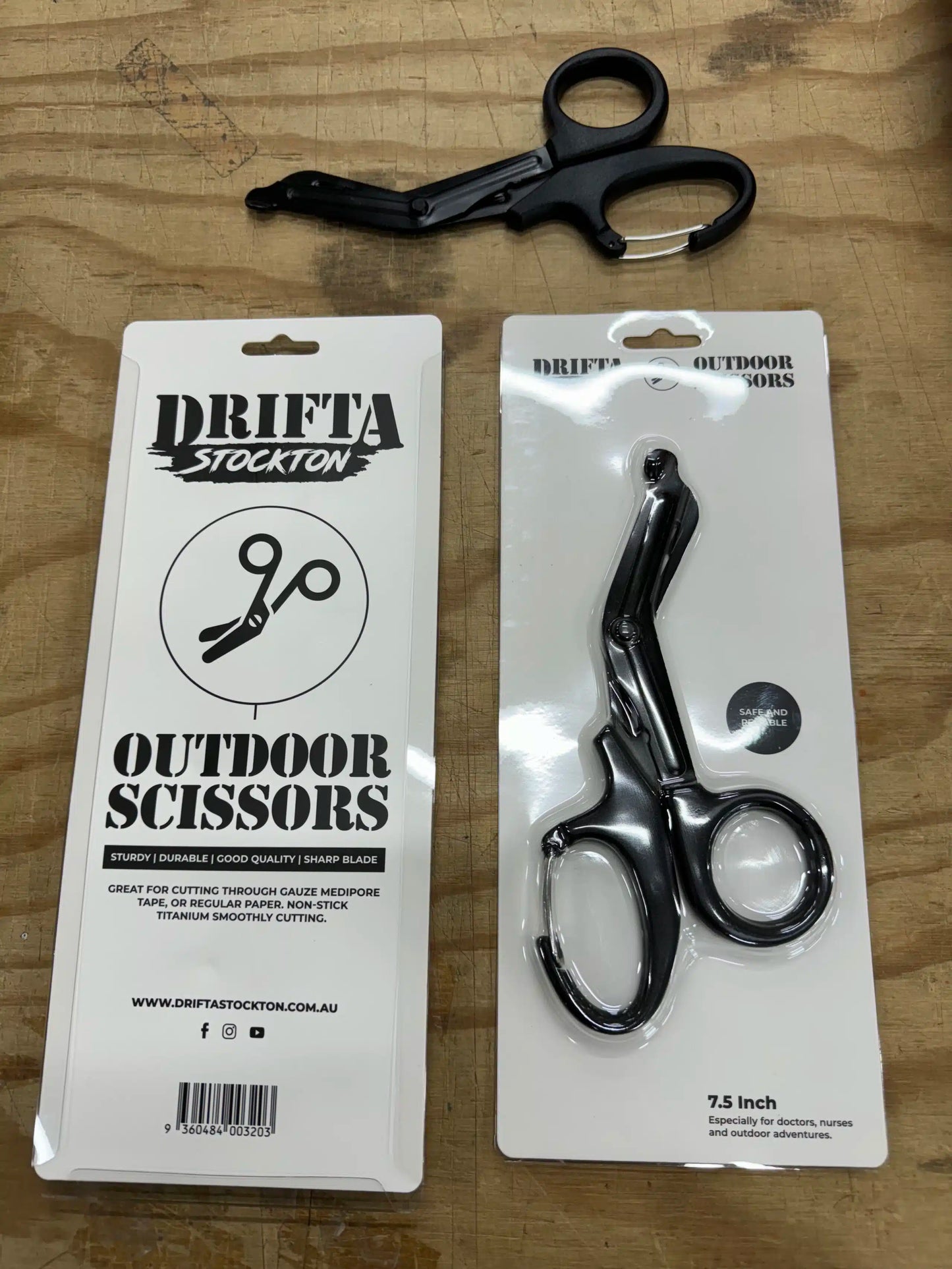OUTDOOR SCISSORS / TRAUMA SHEARS DRIFTA STOCKTON