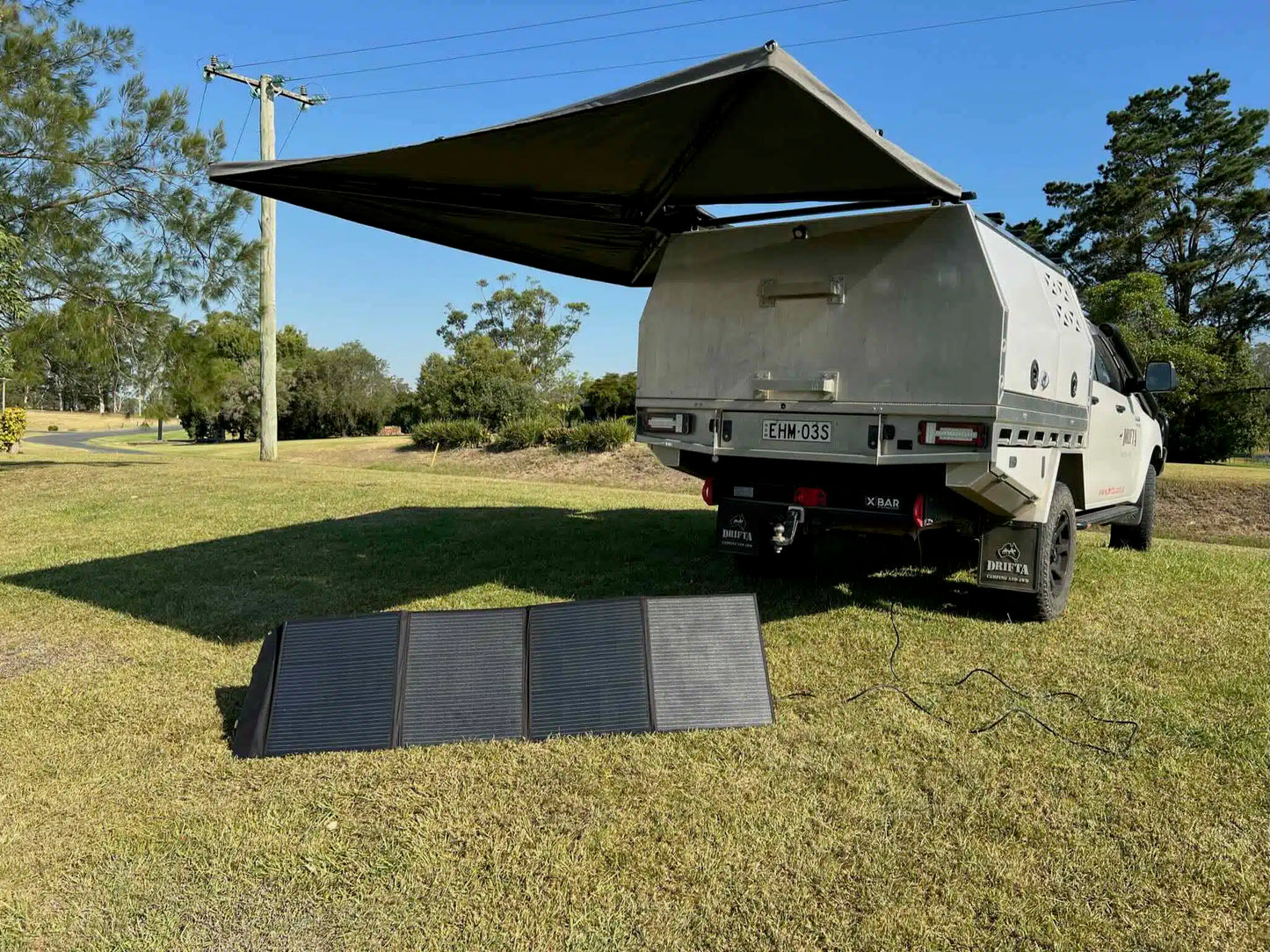 200W FOLDING SOLAR PANEL DRIFTA STOCKTON